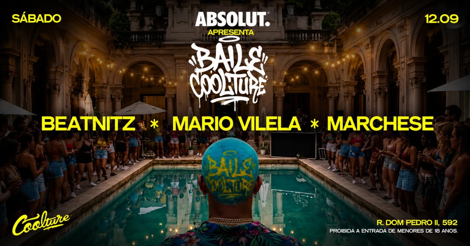 COOLTURE | BAILE COOLTURE | SÁBADO 12/09