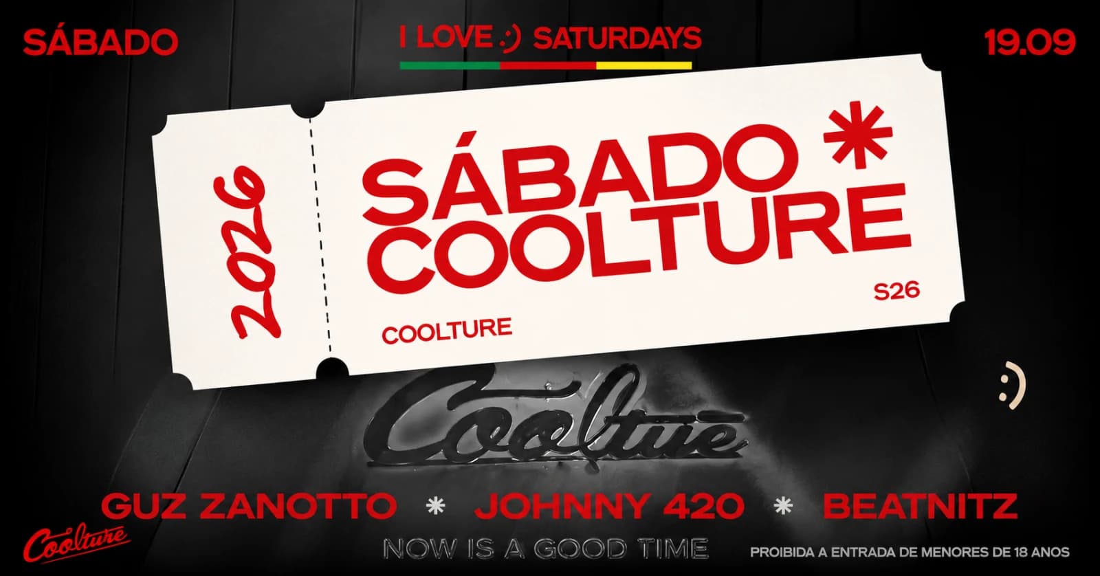 COOLTURE | SÁBADO DE COOLTURE | 19/09
