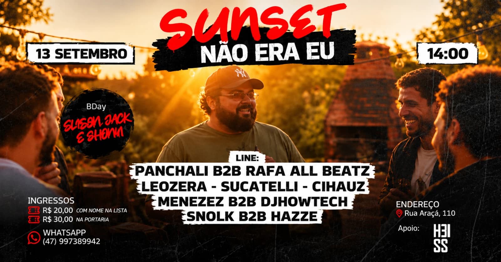 SUNSET NÃO ERA EU